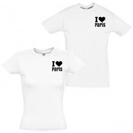 Personlig t-shirt med "I ♥"